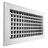 2VA-450х200 решетка двухрядная алюминиевая 2VA-450х200 решетка двухрядная алюминиевая
