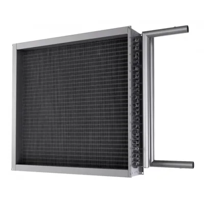 Теплообменник TEW 02.20.N0 вода 2 ряда / КАН (R12) 20/2