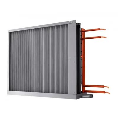 Теплообменник TEF 04.08.L0 фреон 4 ряда, левый / ФАН (R9,52) 8/4 - L