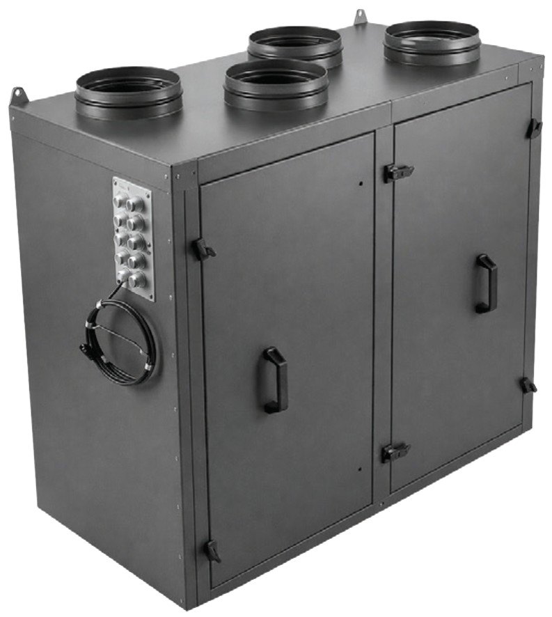 Приточно-вытяжная установка с роторным рекуператором RWN-RR-1000(30m)-ЕС-W-Compact(N)