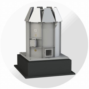 Вентилятор дымоудаления ВОФ-ДУ №5, Ø500 мм