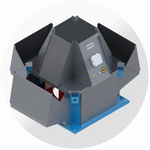 Крышный вентилятор ВКРВ №10, Ø1000 мм