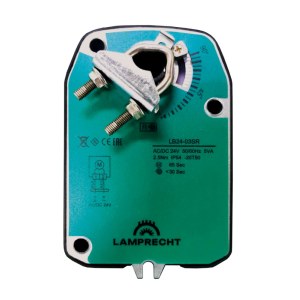 Электропривод с возвратной пружиной LAMPRECHT LB24-05SR