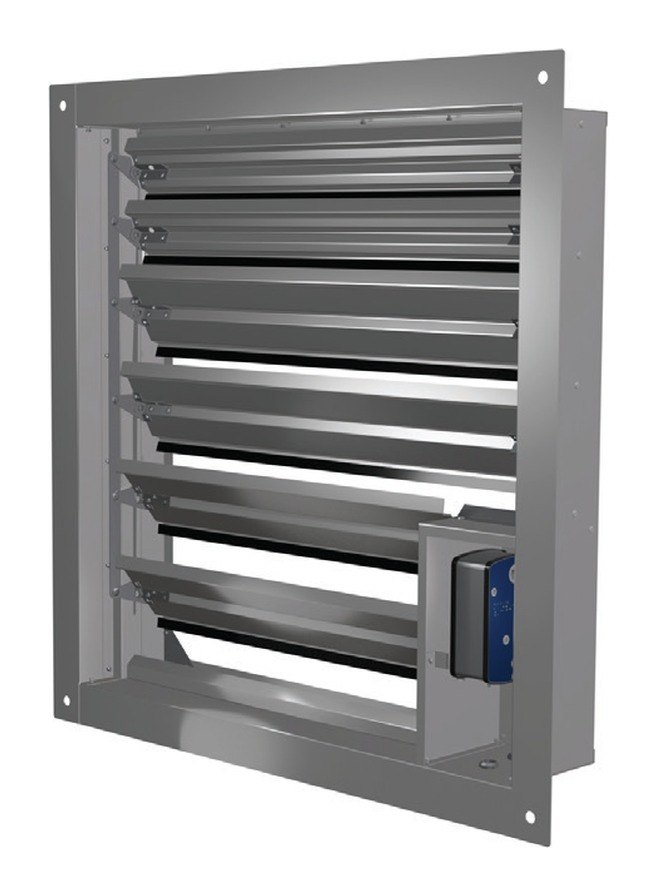 Клапан дымоудаления ДМУ-МС 850×1000 многостворчатый Клапан дымоудаления ДМУ-МС 850×1000 многостворчатый