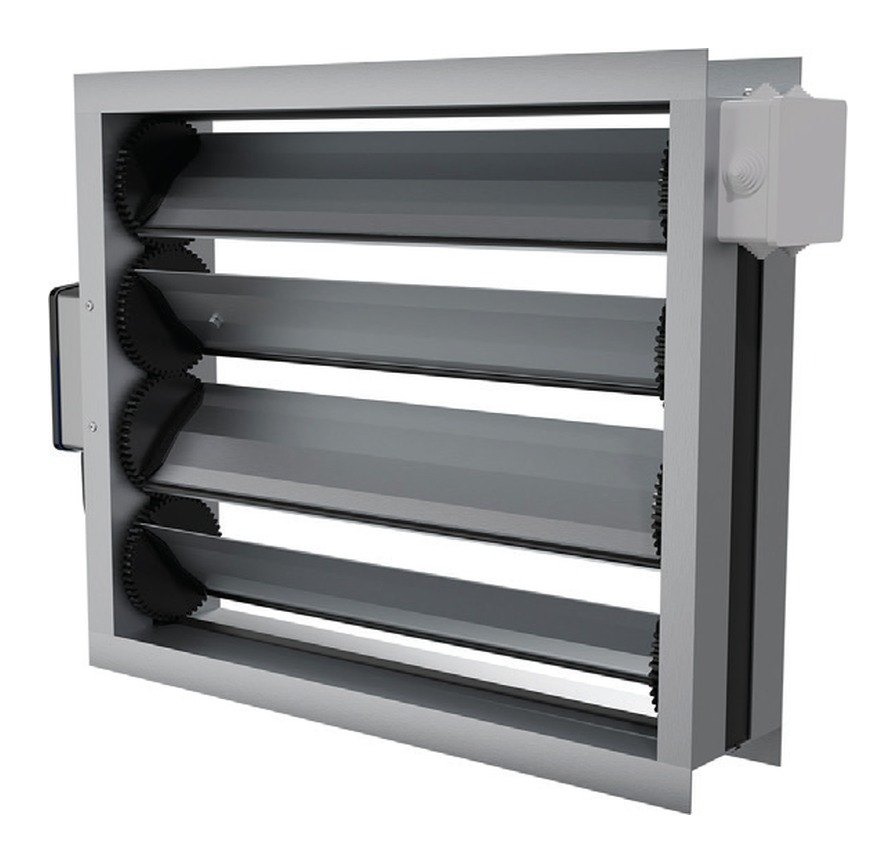 Воздушный клапан с электроподогревом ВКп 1000×350